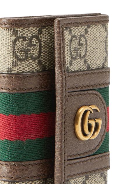 portachiavi gucci fatti a mano|Gucci Portachiavi GG con dettaglio gufo.